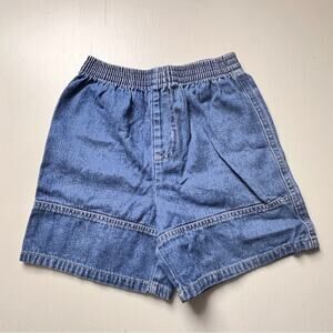 TKS Basics Blue Denim Shorts Sz 24 M